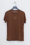 BASERANGE Classic Bamboo Fiber and Cotton Slim Fit T-shirt Series Collection Round Neck Bottoming Shirt France BAS-TOCT-BL-000-OCULAR